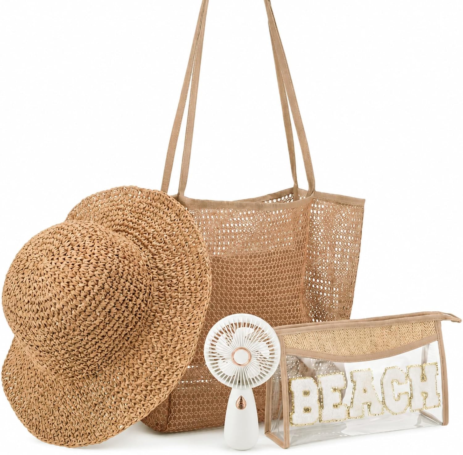 Hsei 4 Pcs Beach Gifts Set for Women Summer Essential