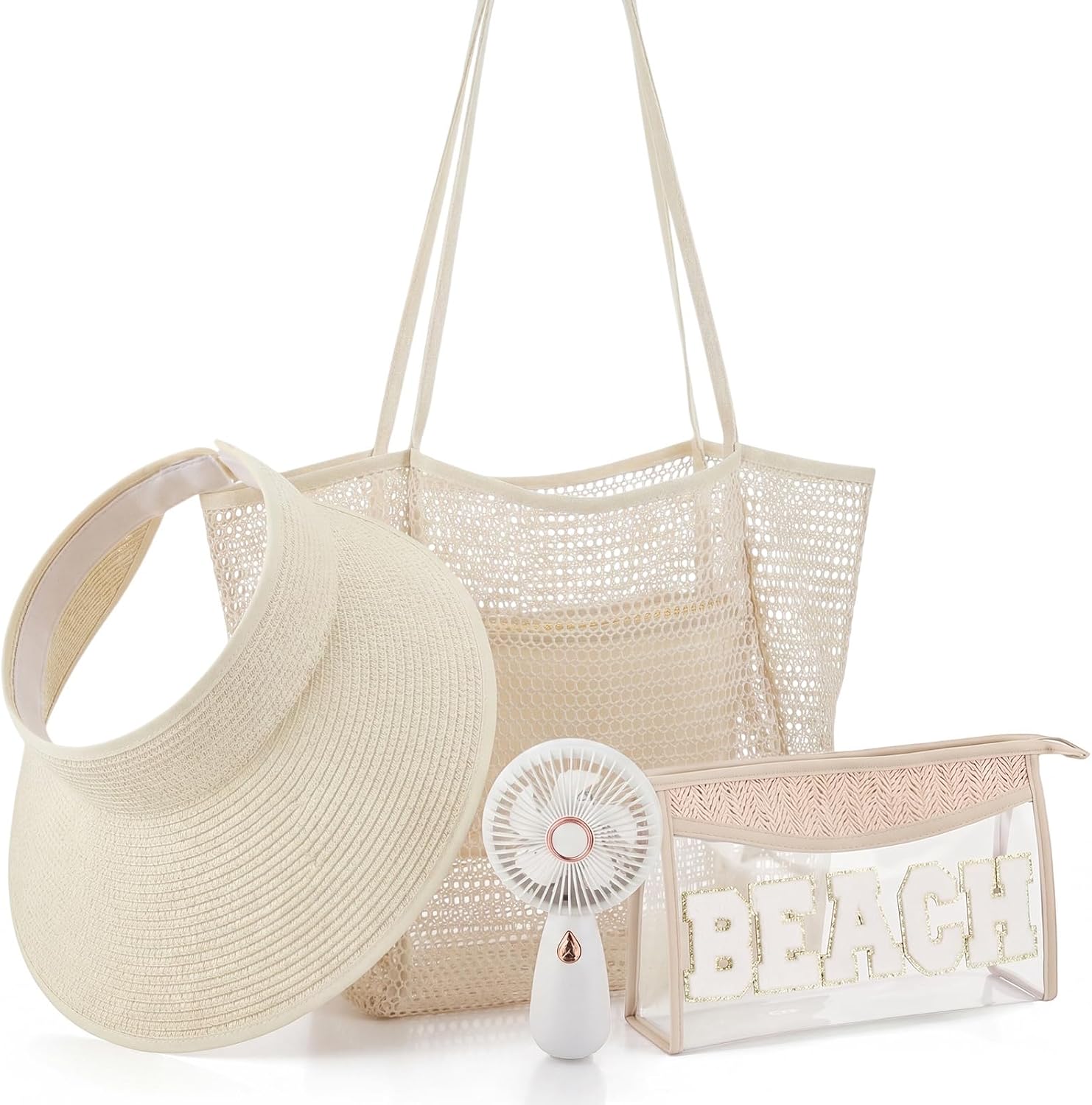 Hsei 4 Pcs Beach Gifts Set for Women Summer Essential
