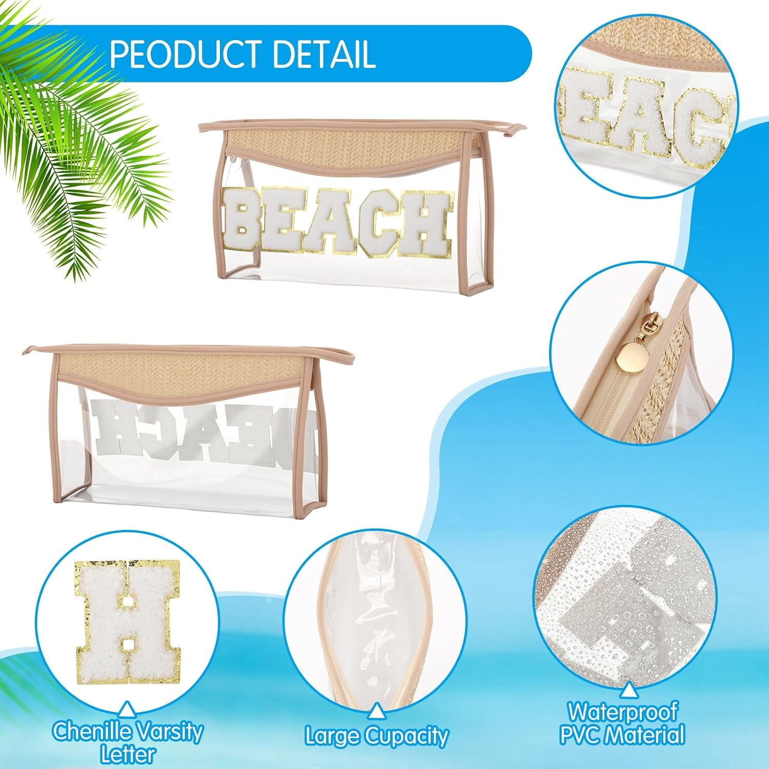 Hsei 4 Pcs Beach Gifts Set for Women Summer Essential